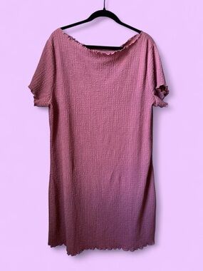 H-m Women's Pink and Purple Dress